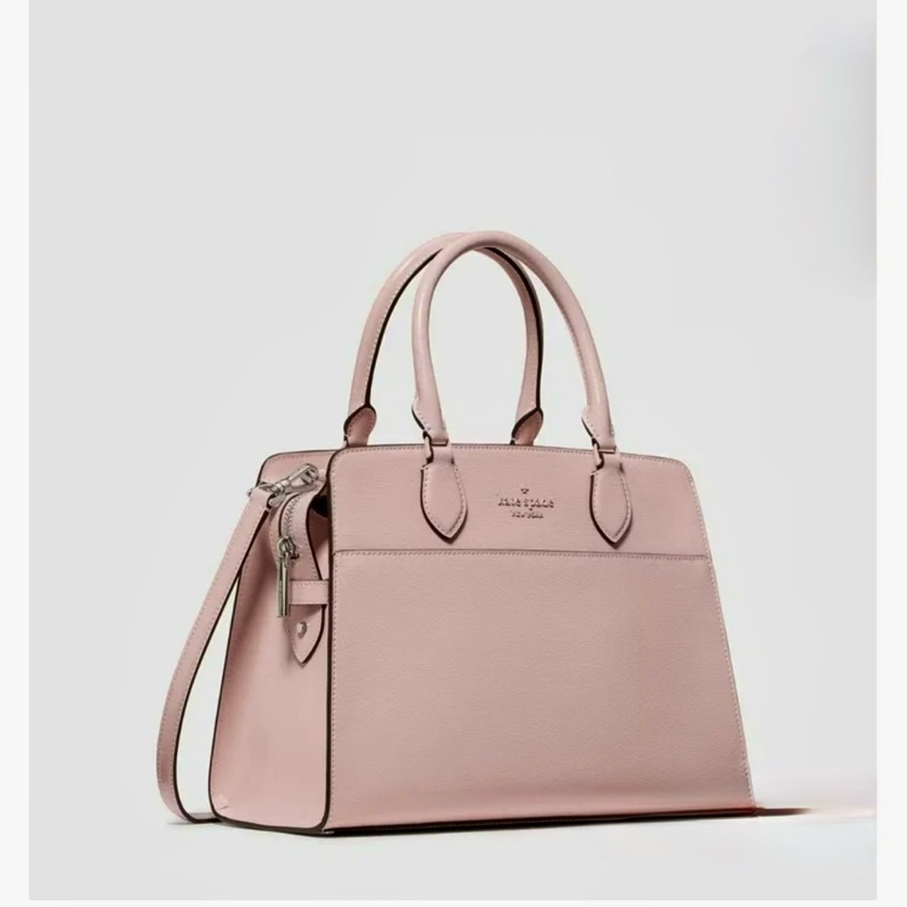 Kate Spade MADISON TEXTURED LEATHER MEDIUM SATCHEL was $429 NWT